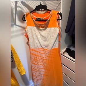 Indian orange kurta